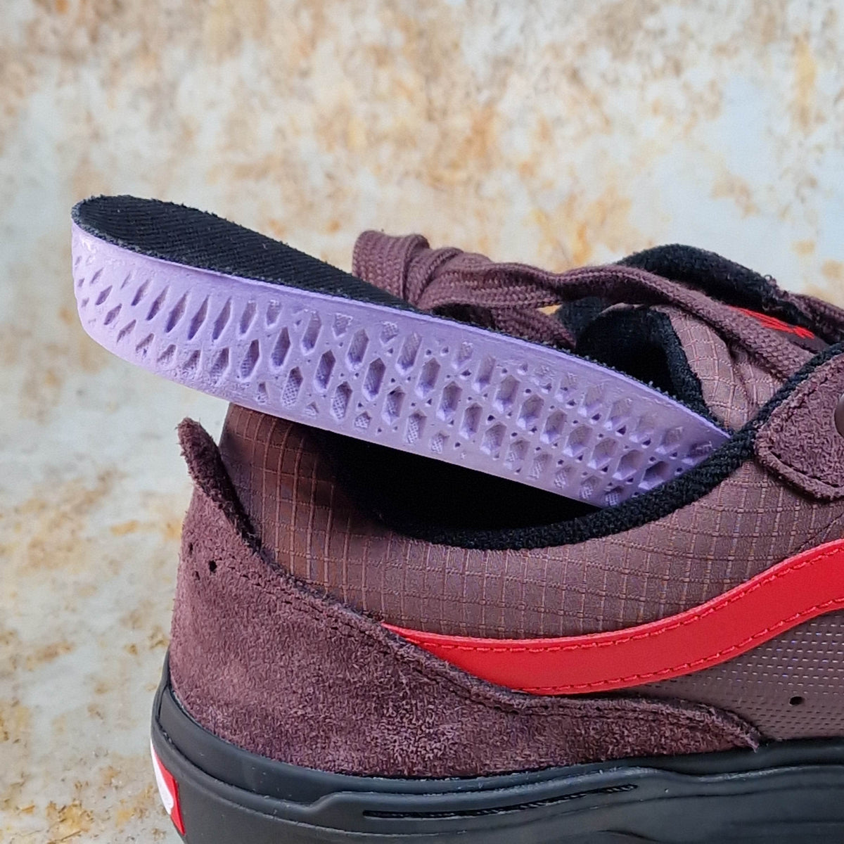Vans Clothing & Shoes Vans BMX Proof Shoes Brown / Rio Red / Black