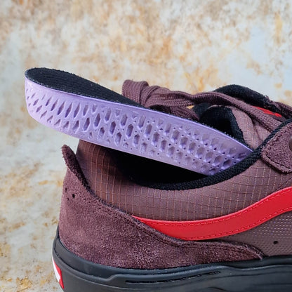 Vans Clothing & Shoes Vans BMX Proof Shoes Brown / Rio Red / Black