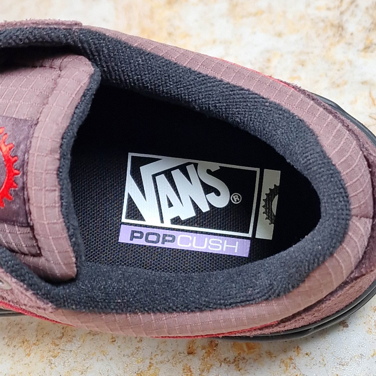 Vans Clothing & Shoes Vans BMX Proof Shoes Brown / Rio Red / Black