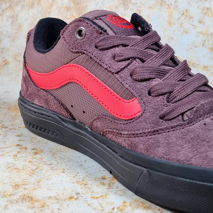 Vans Clothing & Shoes Vans BMX Proof Shoes Brown / Rio Red / Black