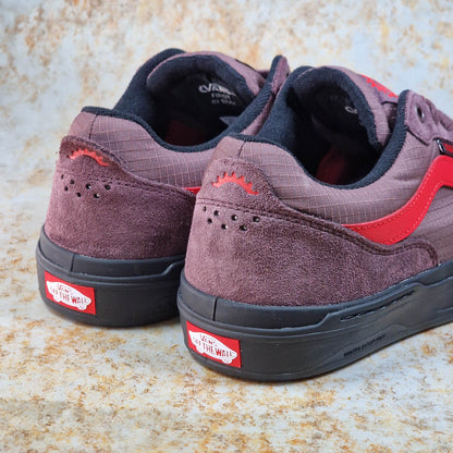 Vans Clothing & Shoes Vans BMX Proof Shoes Brown / Rio Red / Black