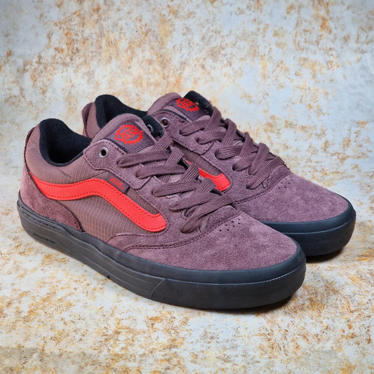 Vans Clothing & Shoes Vans BMX Proof Shoes Brown / Rio Red / Black