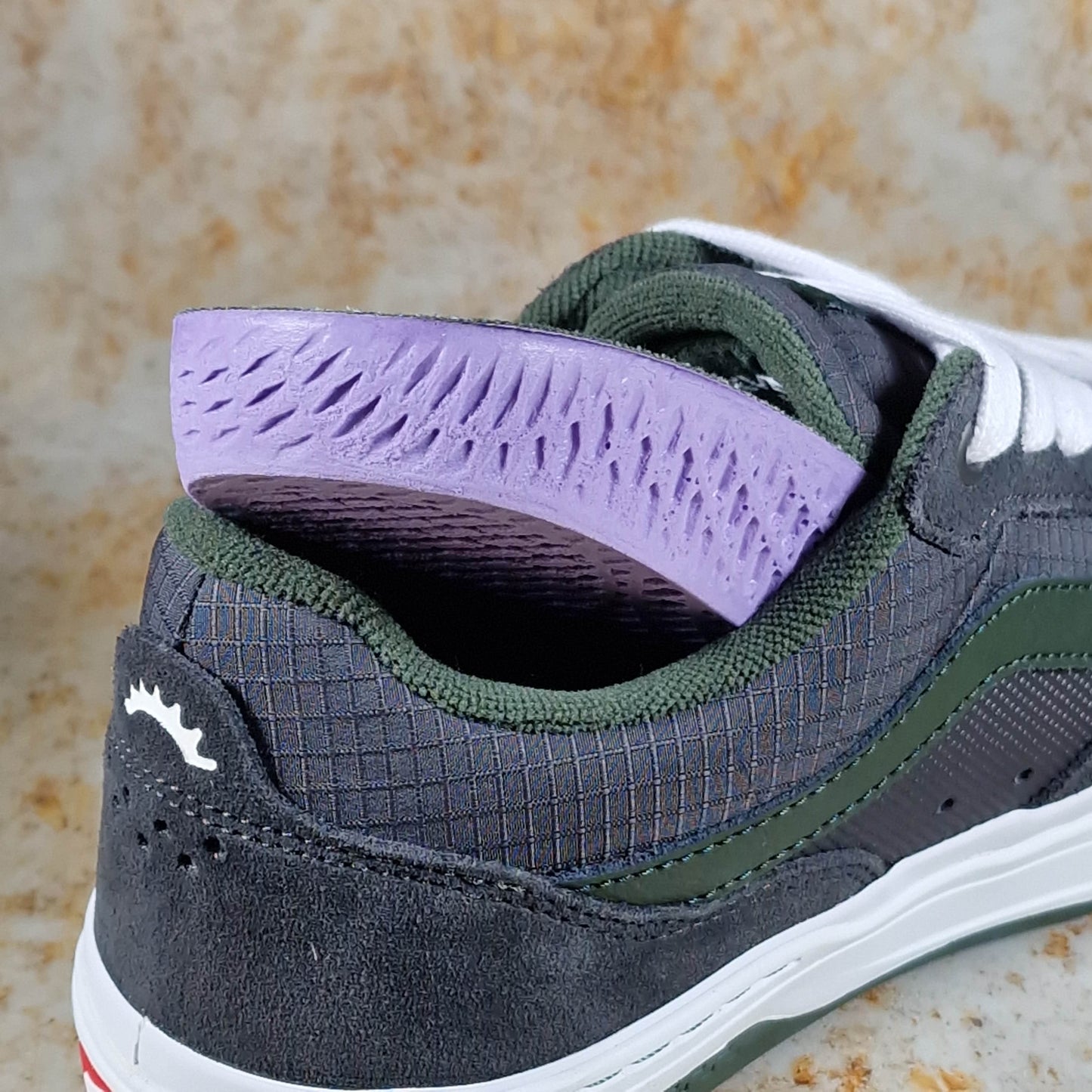 Vans Clothing & Shoes Vans BMX Proof Shoes Charcoal / Green / White