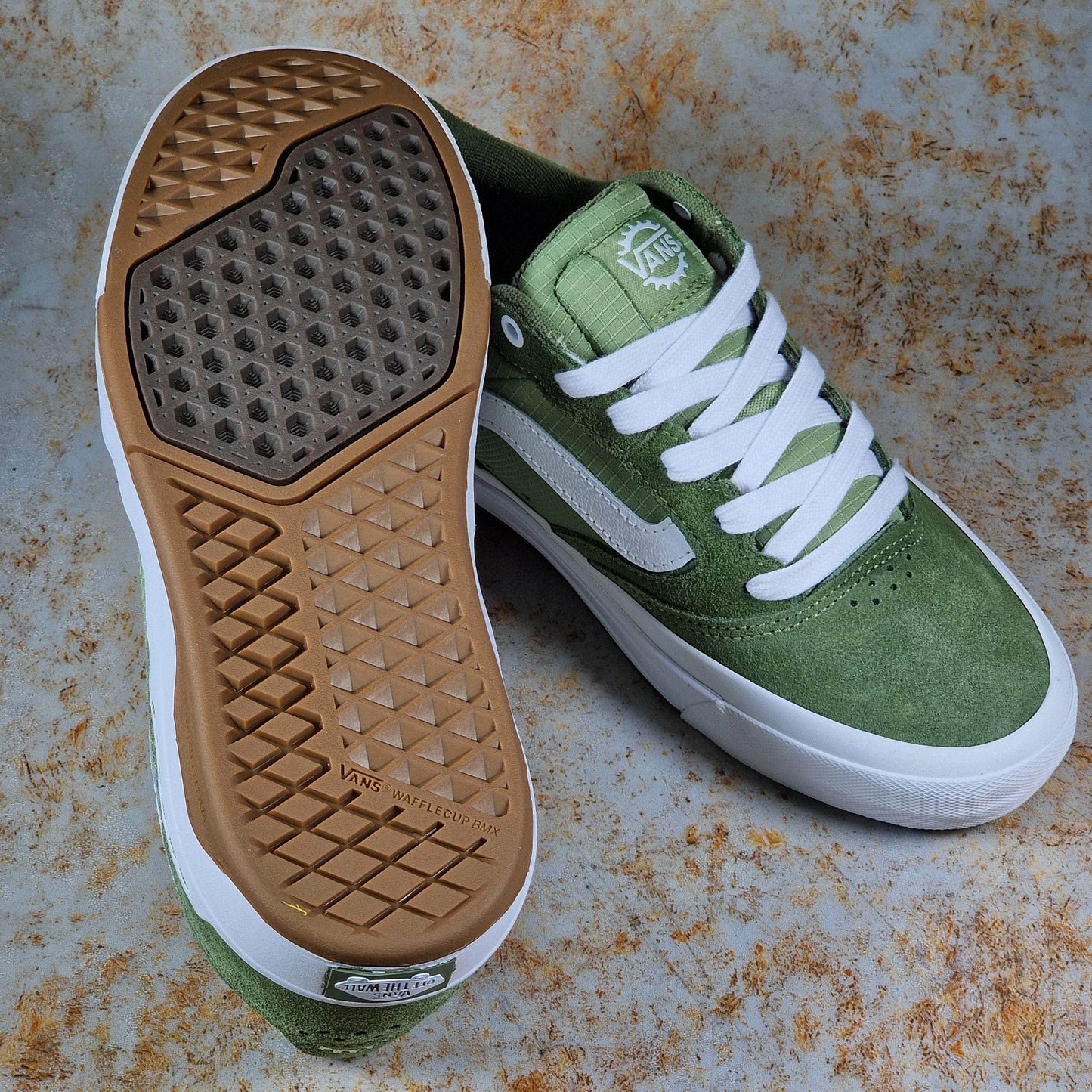 Vans Clothing & Shoes Vans BMX Proof Shoes Olive / White