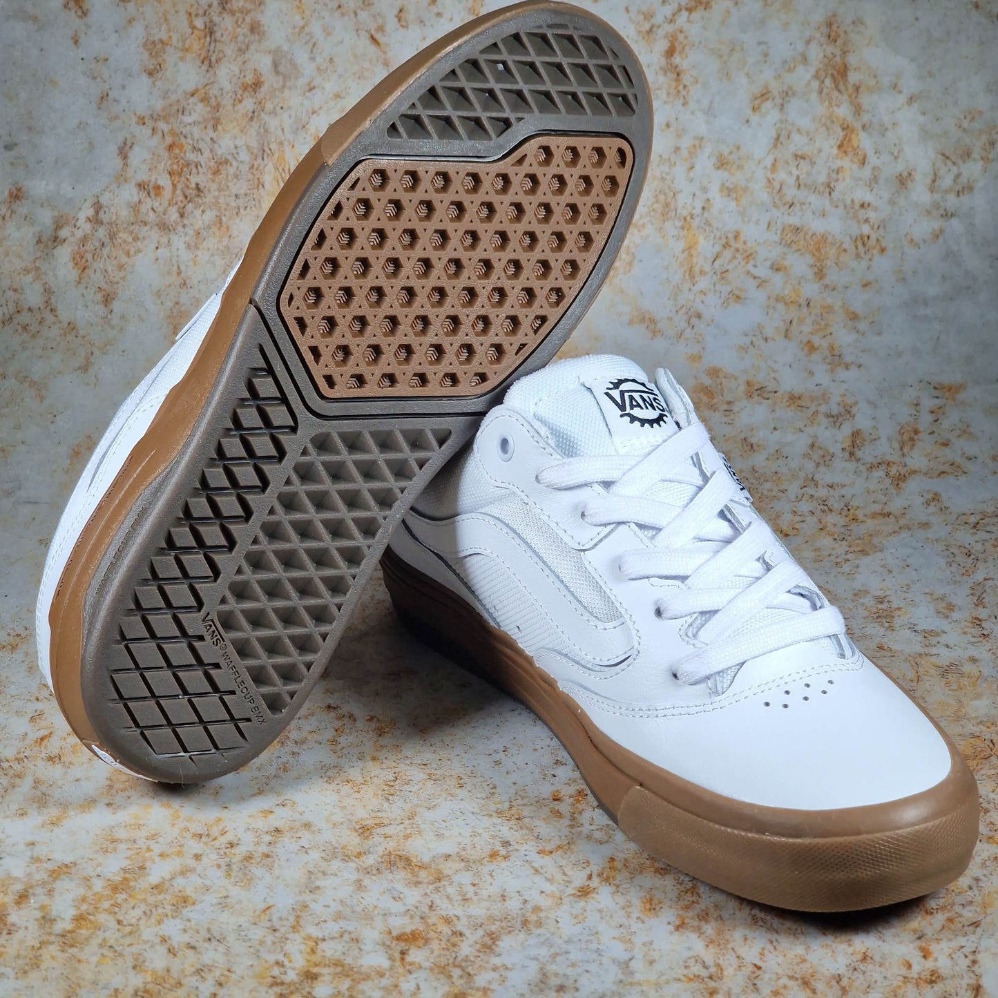 Vans Clothing & Shoes Vans BMX Proof Shoes White / Gum