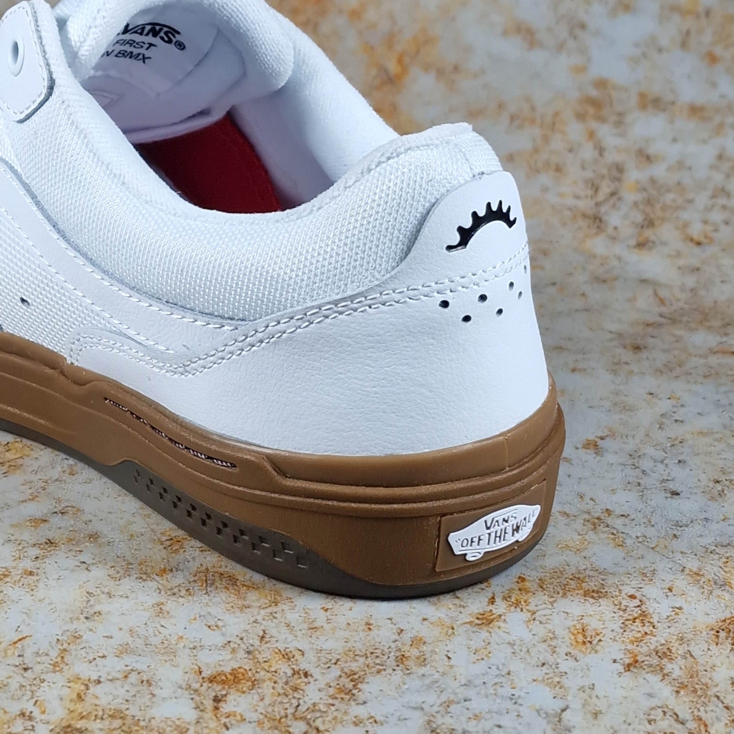 Vans Clothing & Shoes Vans BMX Proof Shoes White / Gum