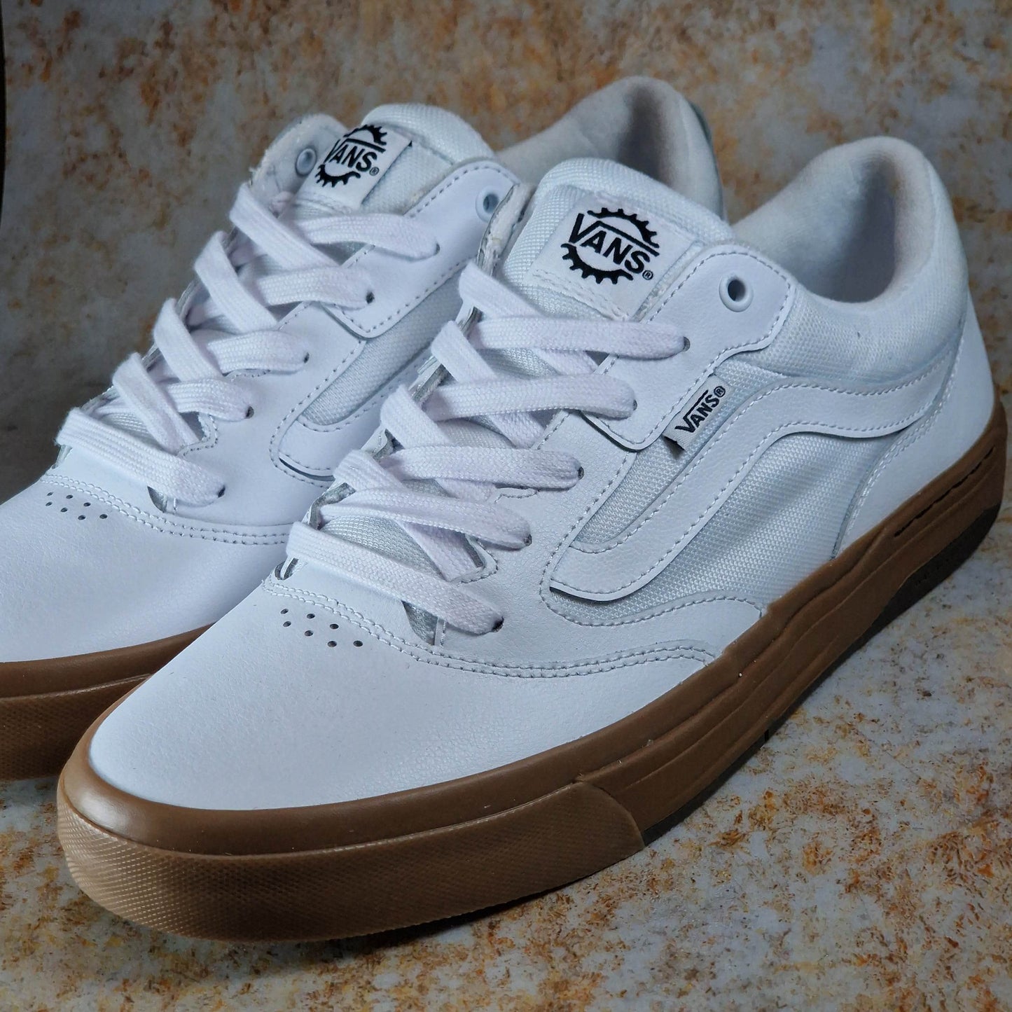 Vans Clothing & Shoes White / Gum / UK 10 Vans BMX Proof Shoes White / Gum SLIGHT SECONDS