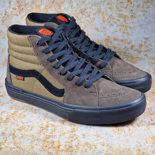 Vans Clothing & Shoes Vans BMX Sk8-Hi Shoes Coal Brown