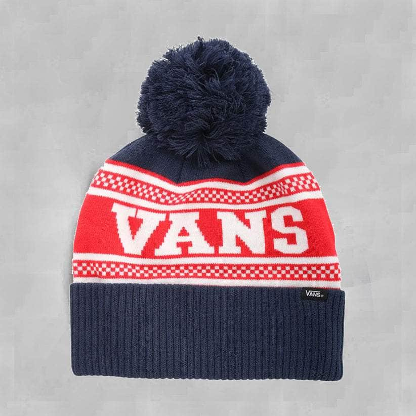 Vans Clothing & Shoes Dress Blues Vans Check Pom Beanie Dress Blues