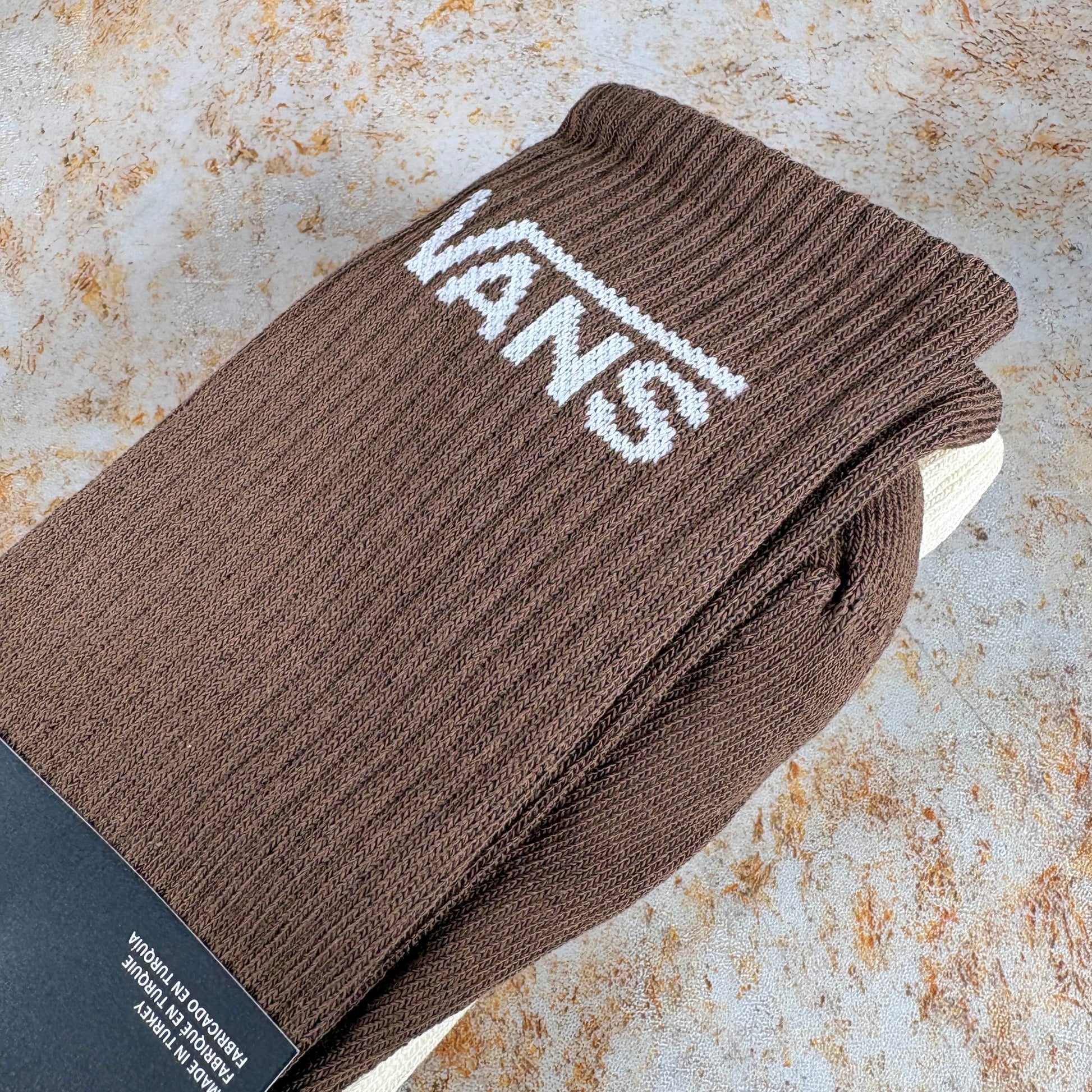 Vans Clothing & Shoes UK 8.5 - 12 / Green Balsam Vans Classic Crew Socks 3 Pack Green Balsam