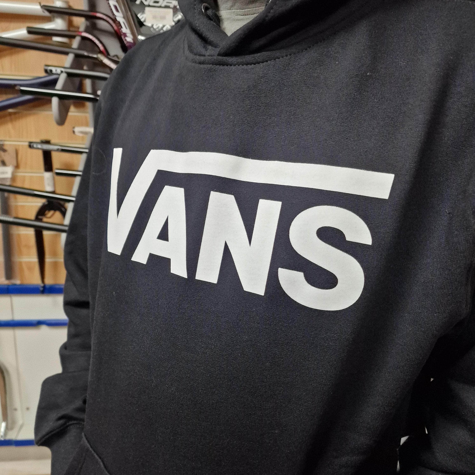 Vans Classic Pullover Hoody Black Alans BMX