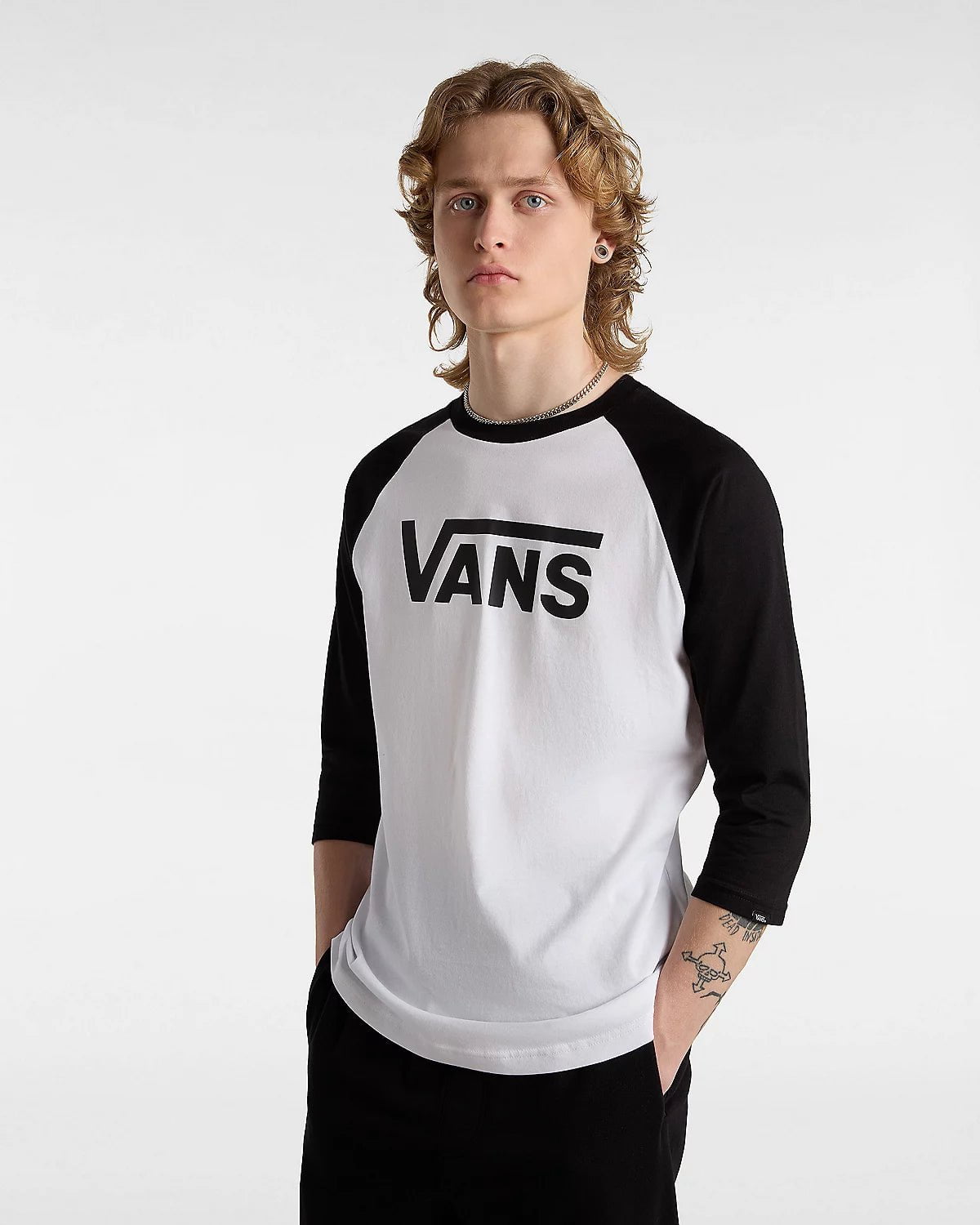 Vans Clothing & Shoes Vans Classic Raglan T-shirt White / Black