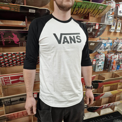 Vans Clothing & Shoes Vans Classic Raglan T-shirt White / Black