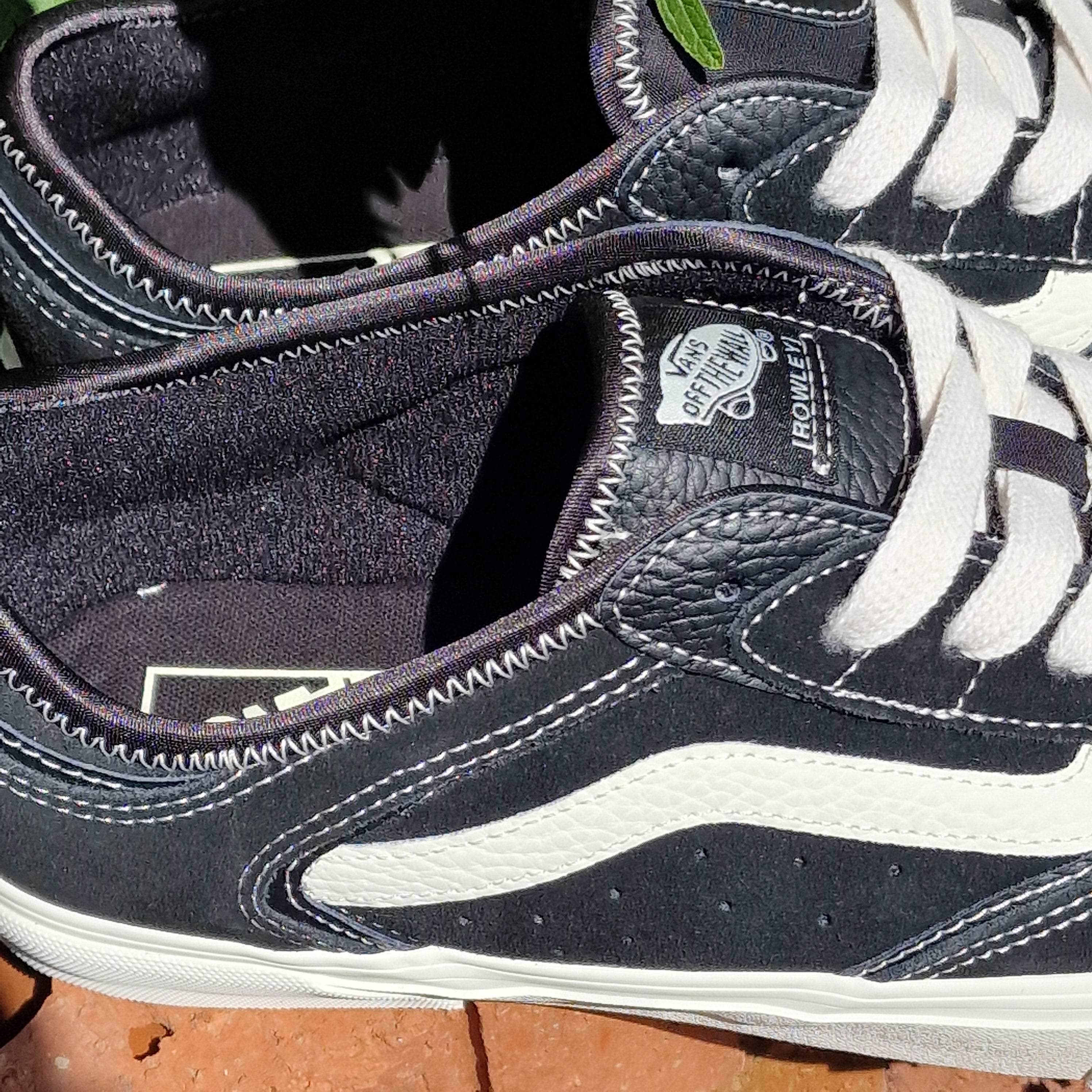 Vans Classic Rowley Shoes Black / Marshmallow | Alans BMX