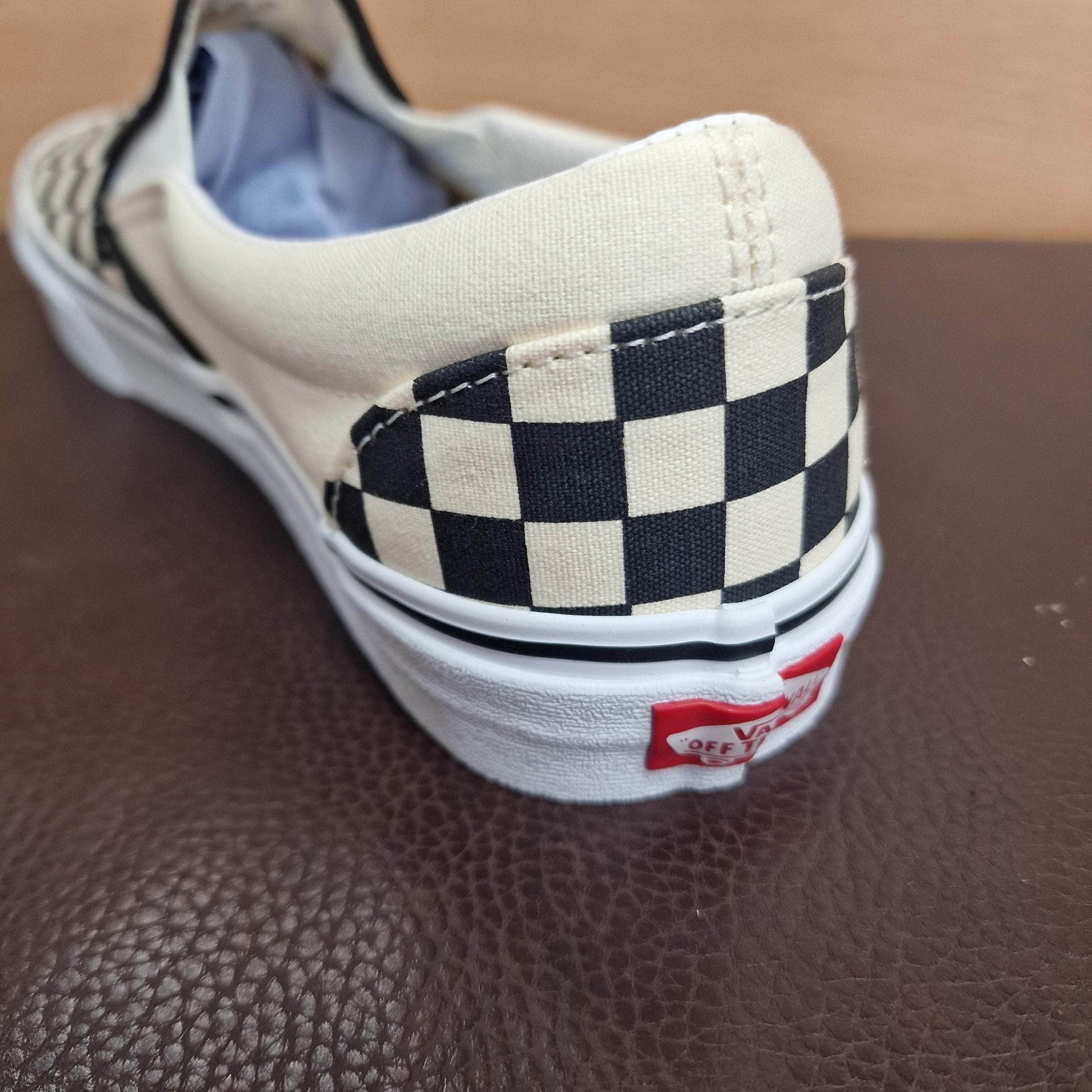 Vans Clothing & Shoes Vans Classic Slip-On Shoes Checkerboard Black / White