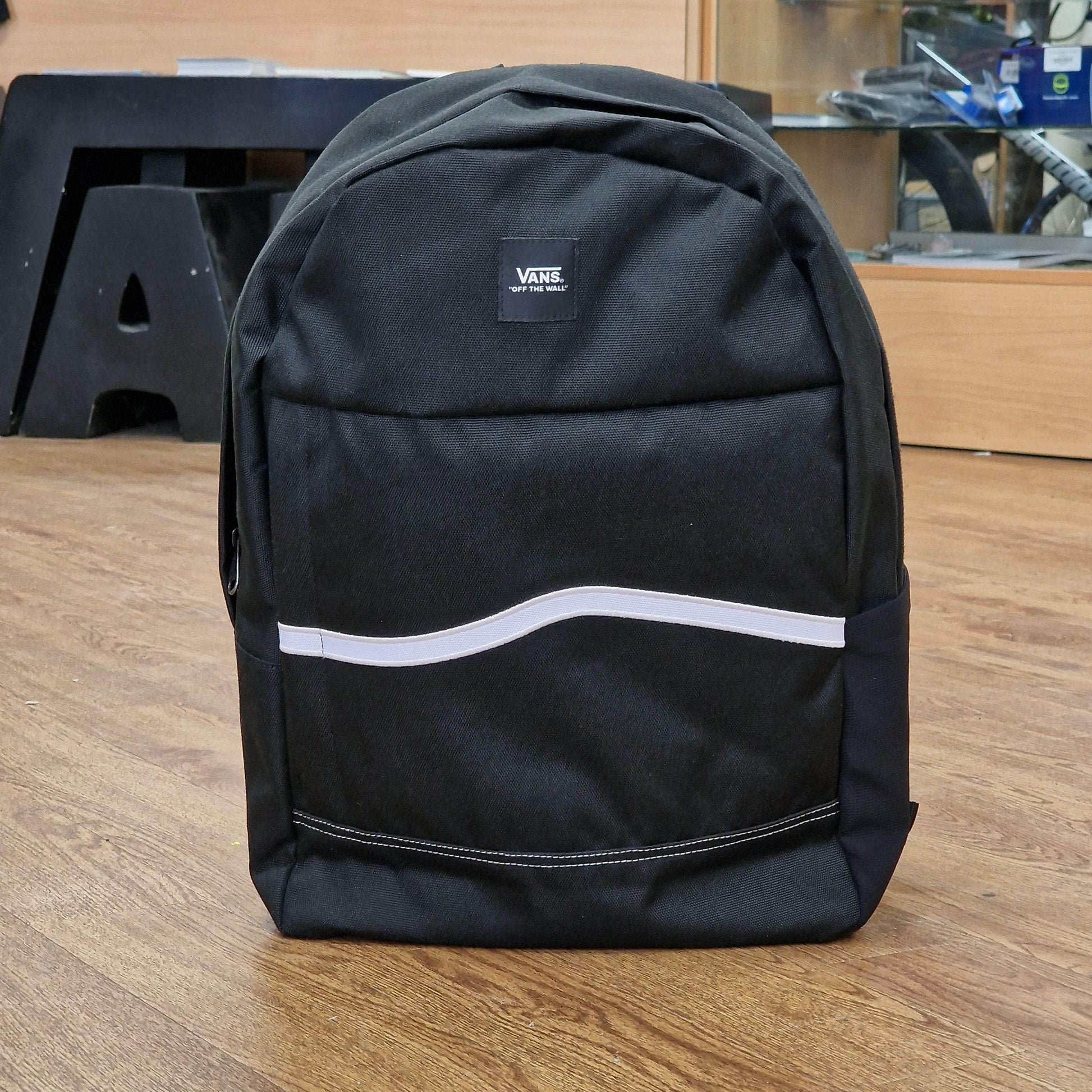 Vans Clothing & Shoes Black / White Vans Construct Skool Backpack