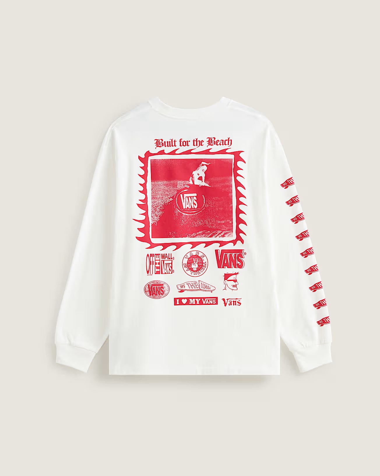 Vans Clothing & Shoes Vans I Need My Long Sleeve T-shirt White