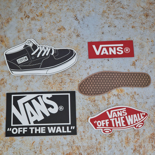 Vans BMX Parts Vans Icon Sticker Pack Black/White
