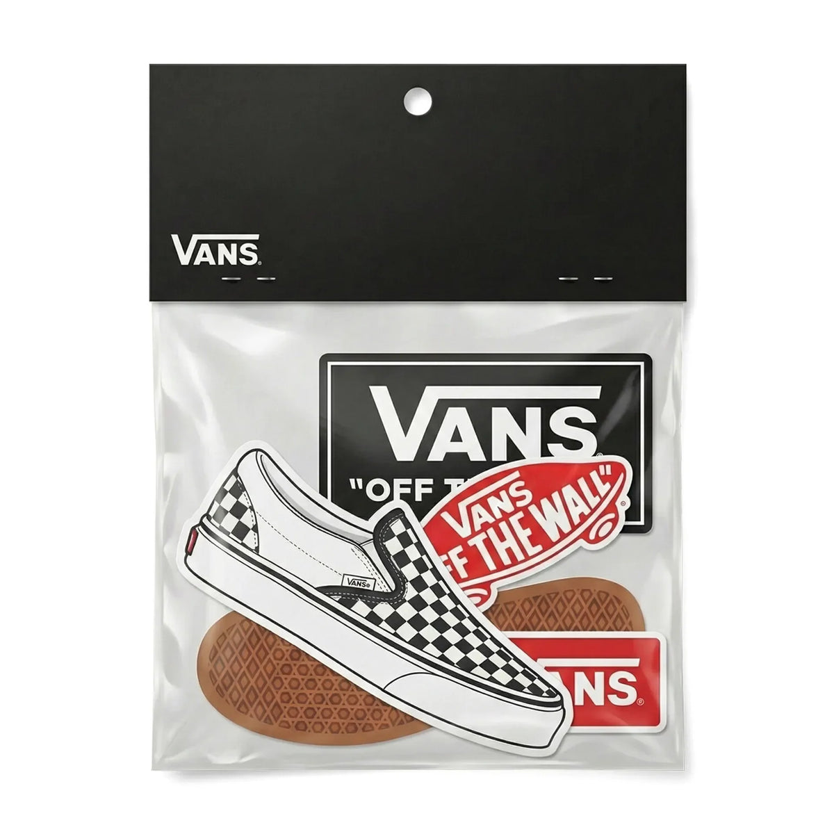 Vans BMX Parts Vans Icon Sticker Pack White/Black