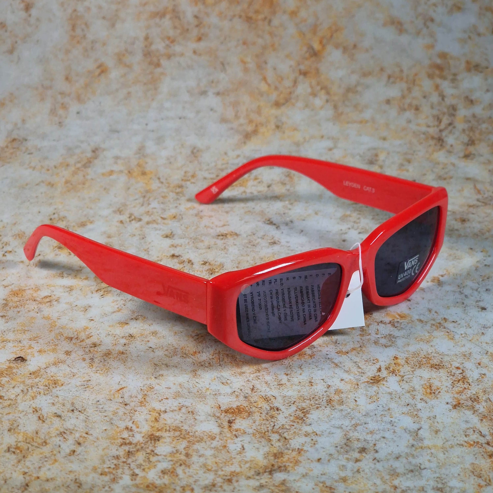Vans Clothing & Shoes Racing Red Vans Leyden Sunglasses Racing Red