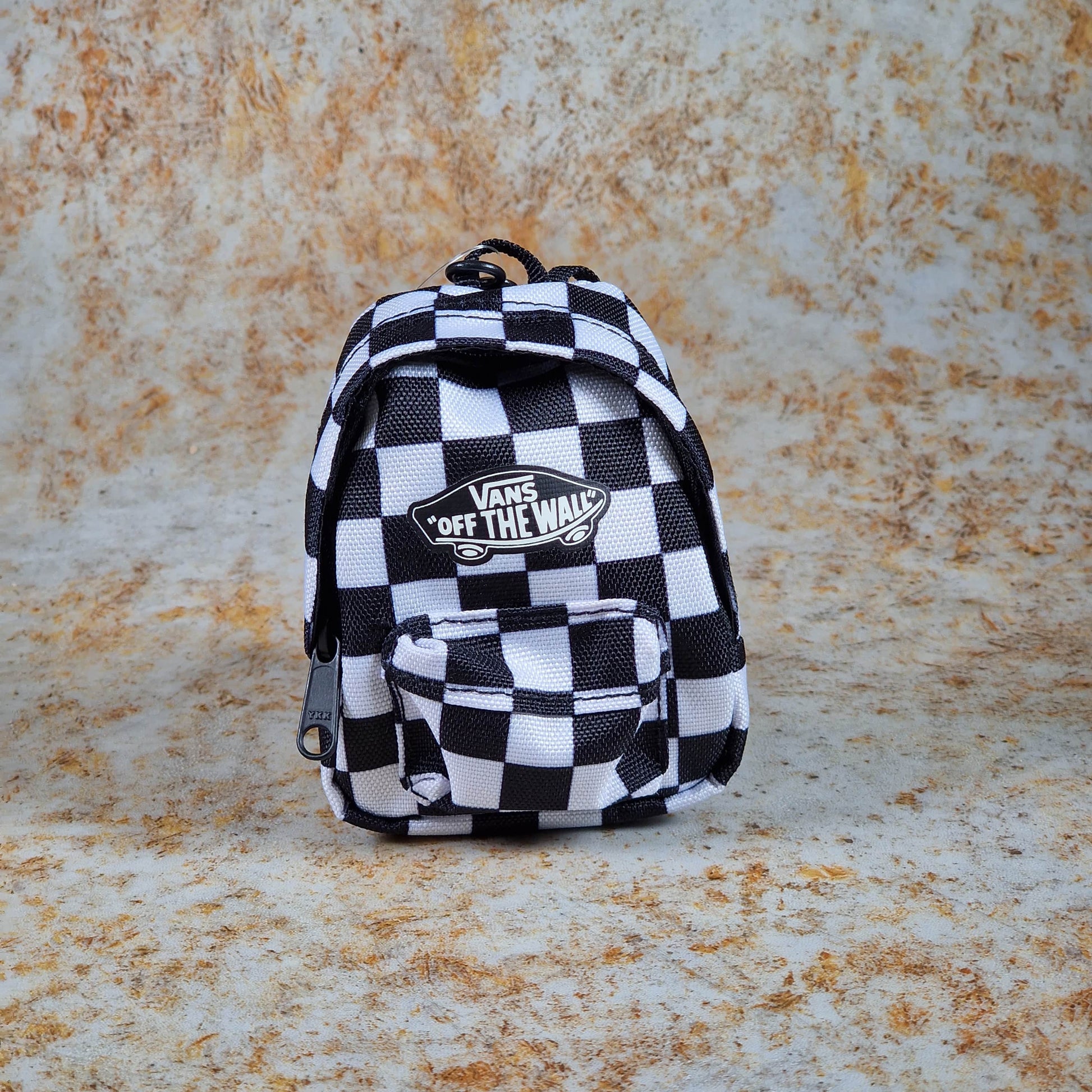 Vans Clothing & Shoes Vans Micro Old Skool Check Backpack Black / White