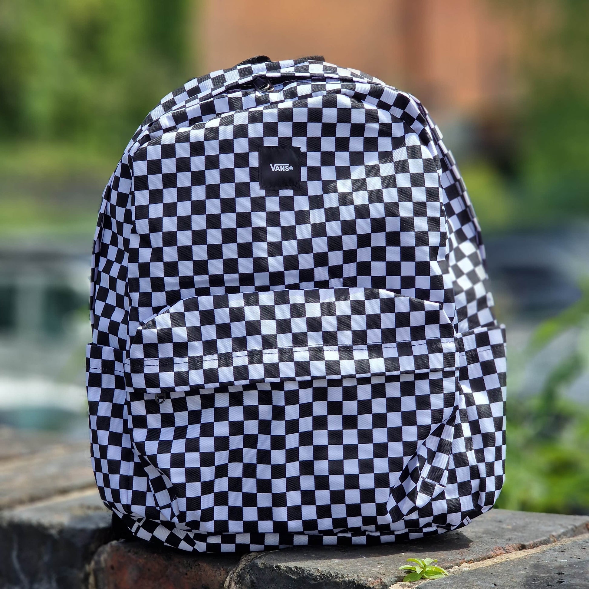 Vans Clothing & Shoes Black / White Checker Vans Old Skool Check Backpack Black / White Checker