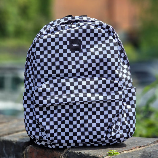 Vans Clothing & Shoes Black / White Checker Vans Old Skool Check Backpack Black / White Checker