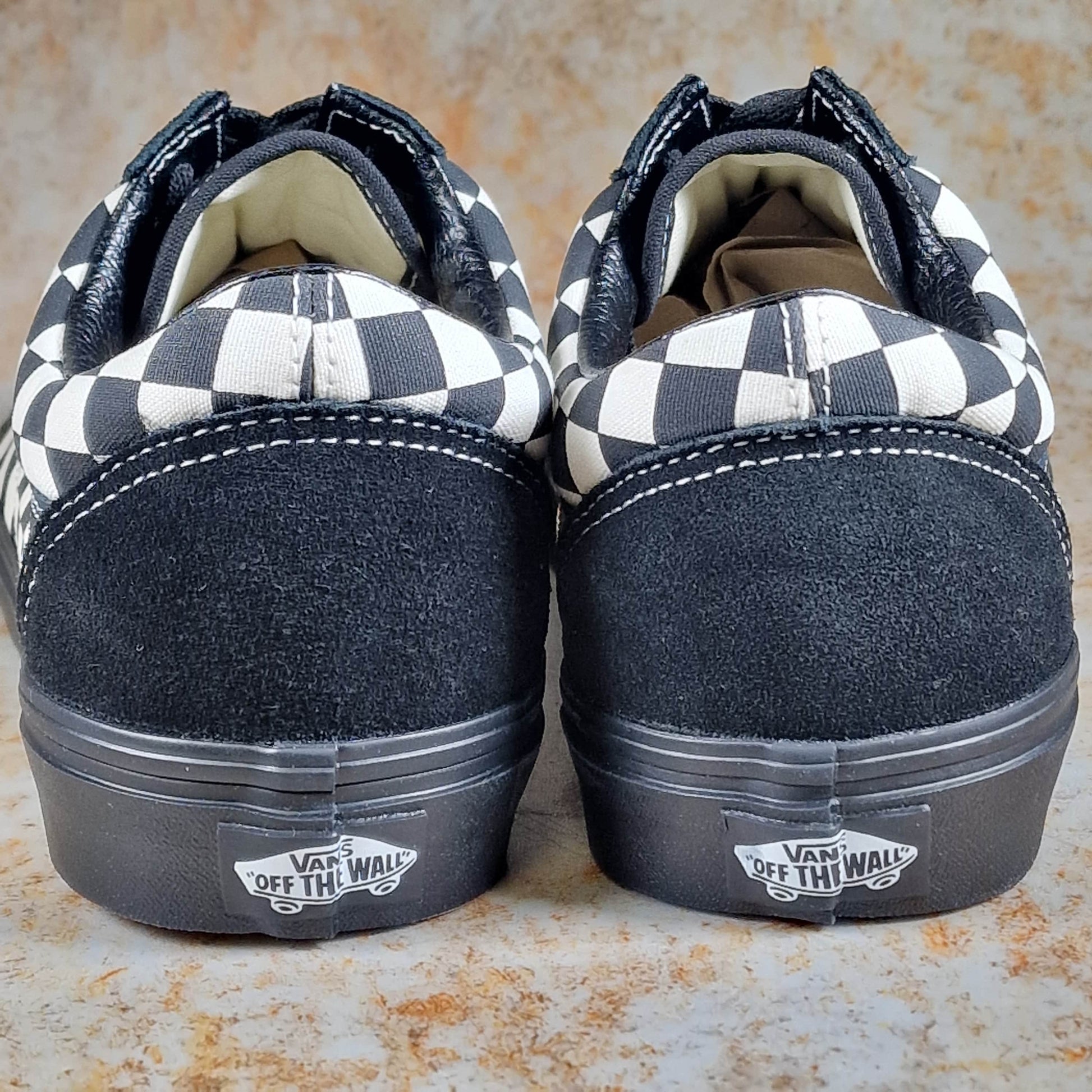 Vans Clothing & Shoes Vans Old Skool Shoes Checkerboard Black / White