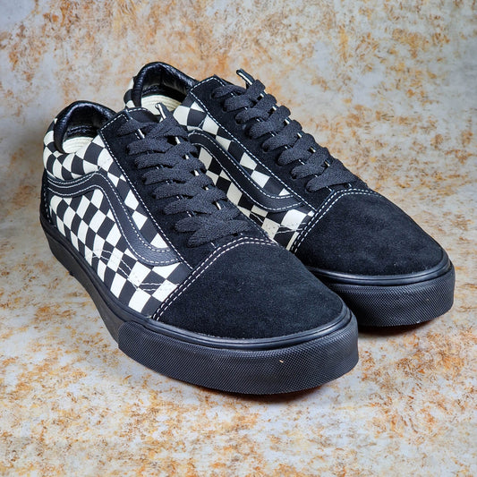 Vans Clothing & Shoes Vans Old Skool Shoes Checkerboard Black / White