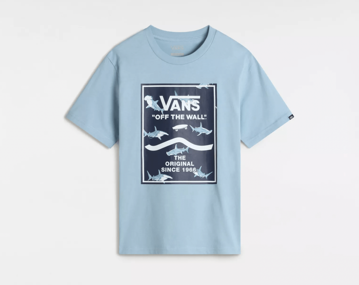 Vans Clothing & Shoes Vans Print Box 2.0 T-shirt Dusty Blue