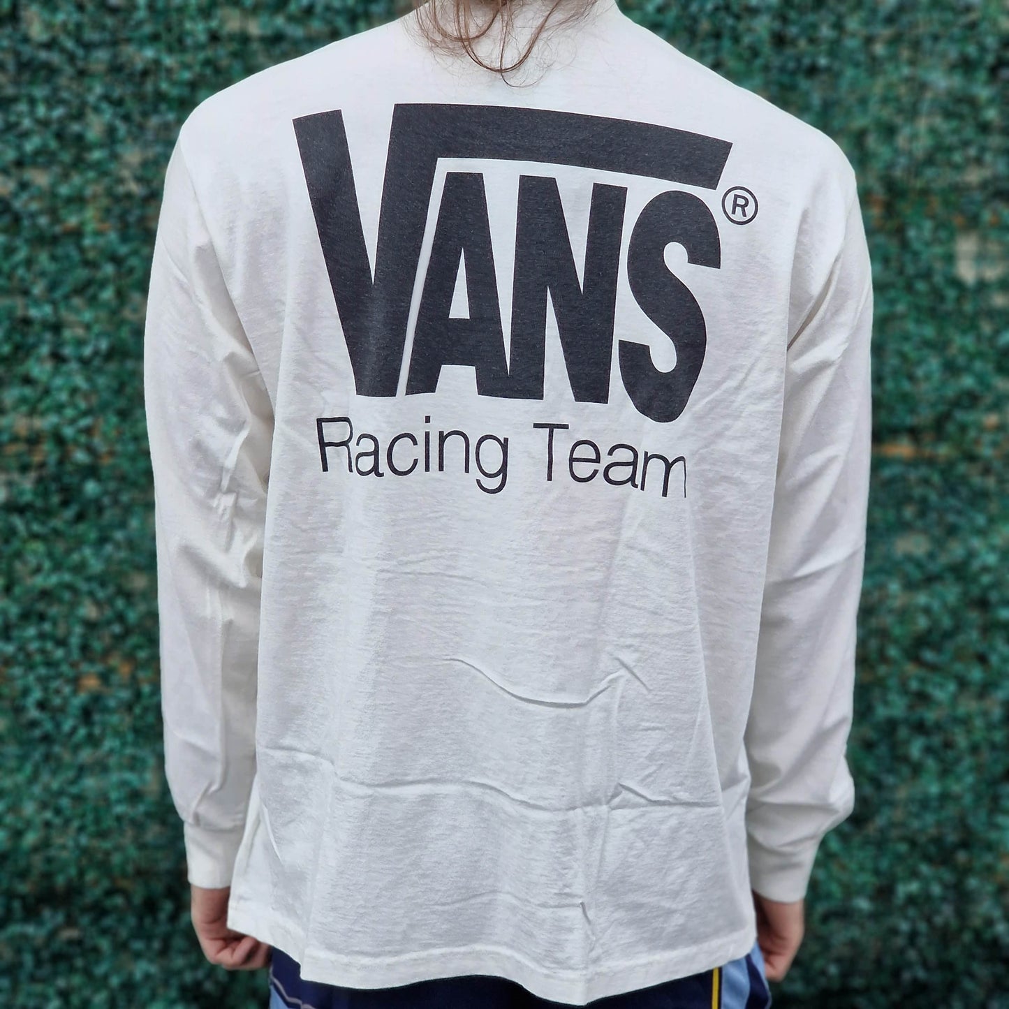 Vans Clothing & Shoes Vans Racing Long Sleeve T-shirt Marshmallow