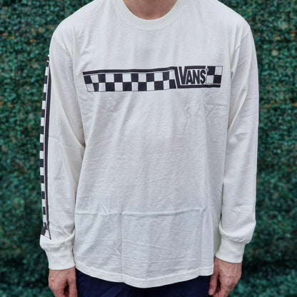 Vans Clothing & Shoes Vans Racing Long Sleeve T-shirt Marshmallow