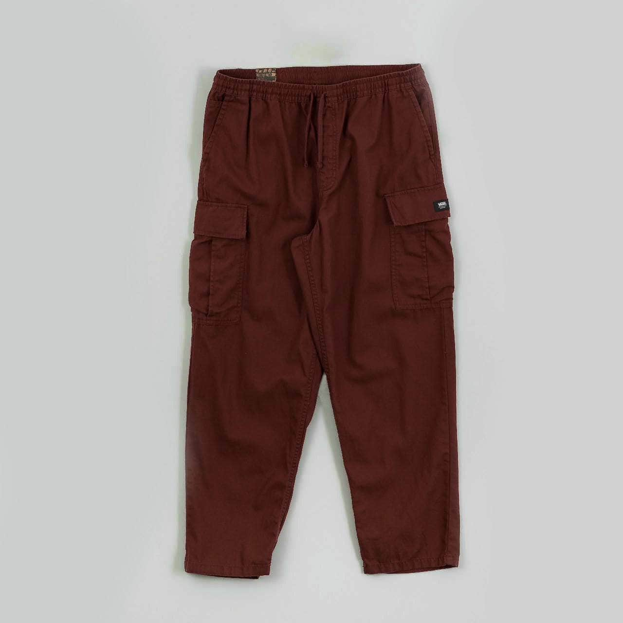 Vans Vans Range Baggy Tapered Elastic Cargo Pants Bitter Chocolate