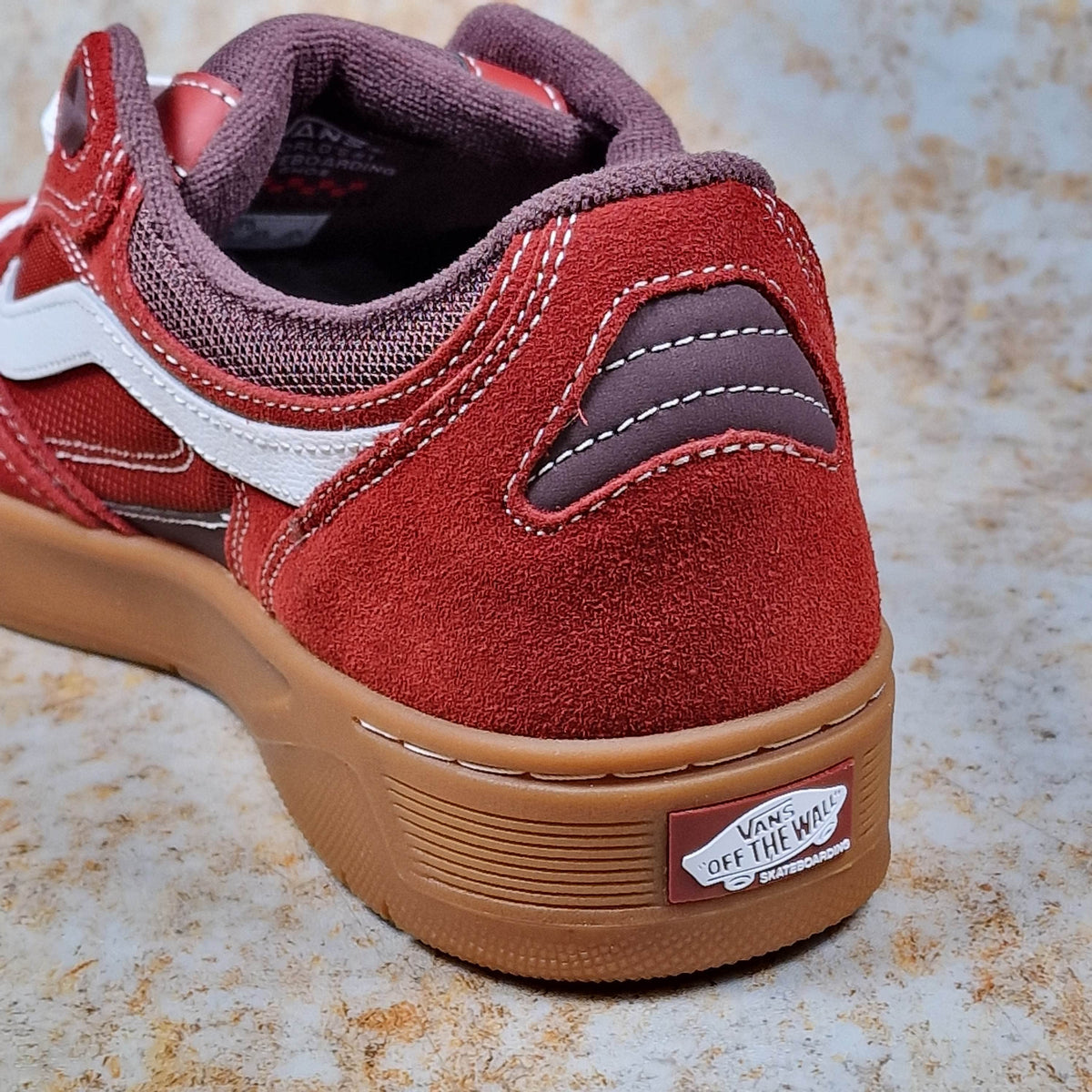 Vans Clothing & Shoes Vans Rowan Z3 Shoes Gum Bordeaux