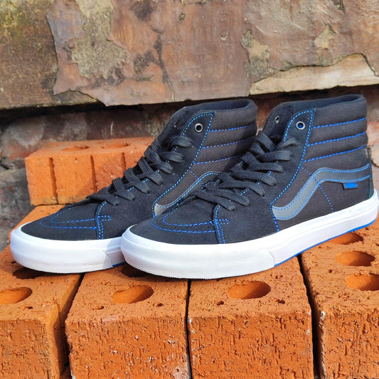 Vans Clothing & Shoes Vans Sk8-Hi Pro BMX Shoes Electric Blue / Black