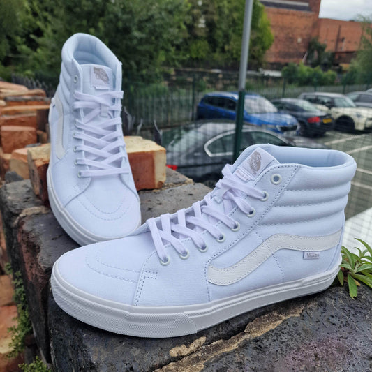 Vans Clothing & Shoes Vans Sk8-Hi Pro BMX x Perris Benegas Shoes White / Grey