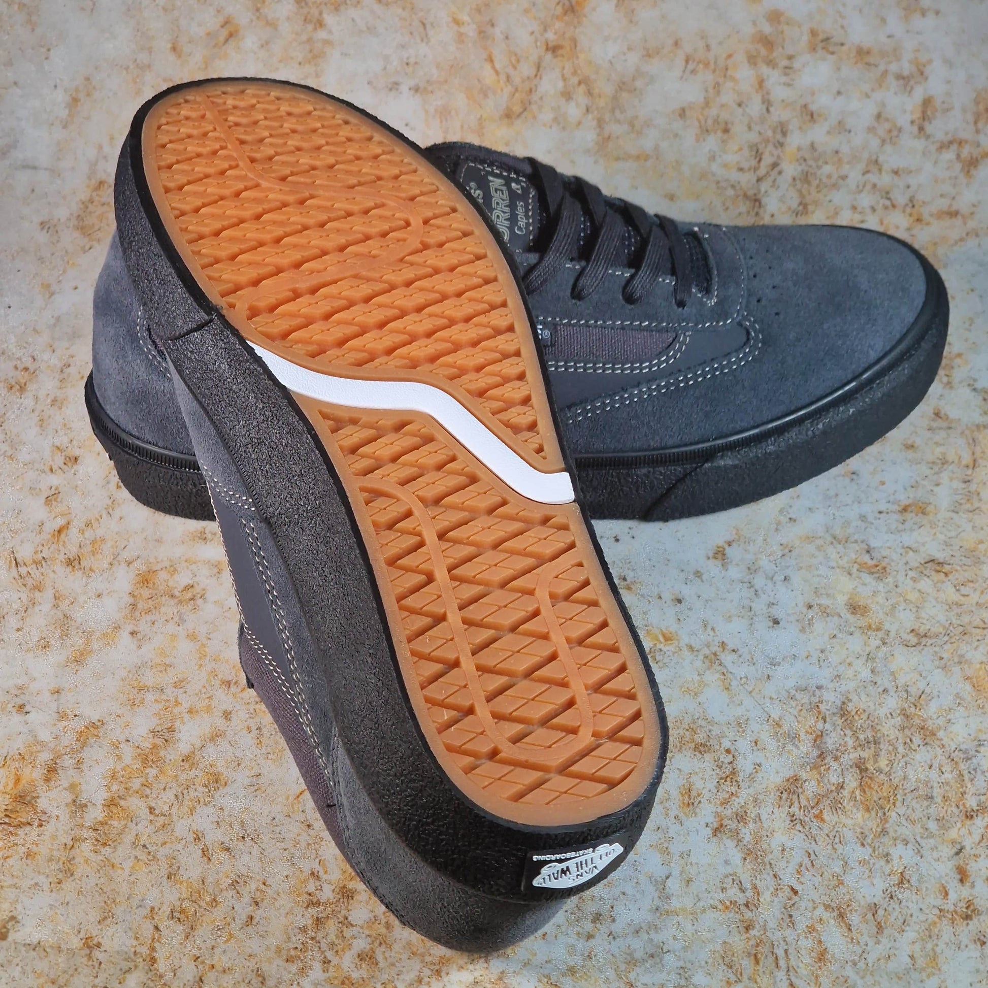 Vans Clothing & Shoes Vans Skate Curren Caples Shoes Charcoal / Black