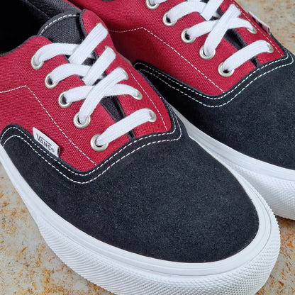Vans Clothing & Shoes Vans Skate Era Shoes Black / Dark Red - Redline / Powerlite Colourway