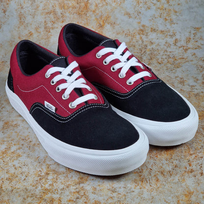 Vans Clothing & Shoes Vans Skate Era Shoes Black / Dark Red - Redline / Powerlite Colourway