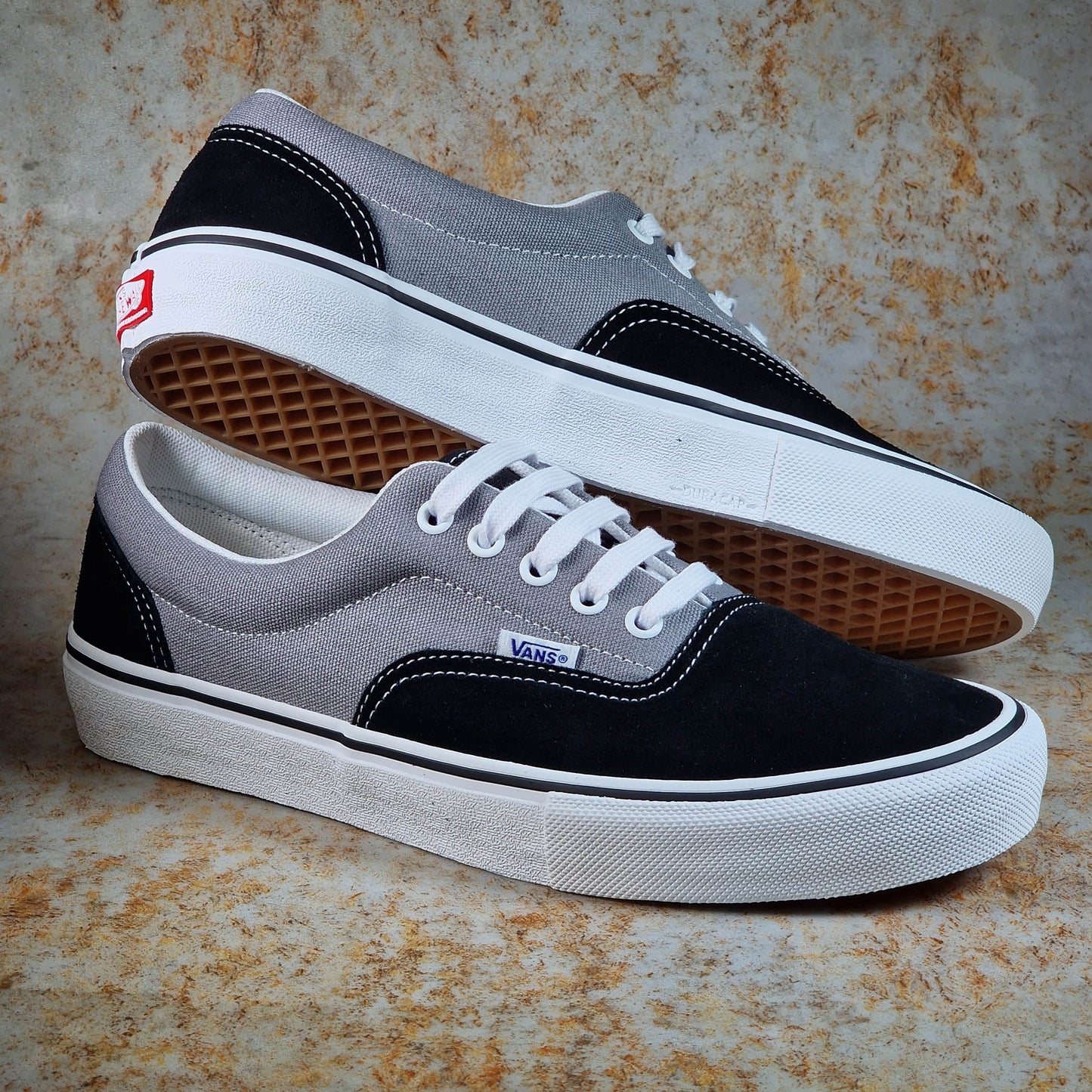 Vans Clothing & Shoes Vans Skate Era Shoes Black / Grey Diamond Back Colourway