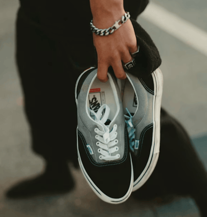 Vans Clothing & Shoes Vans Skate Era Shoes Black / Grey Diamond Back Colourway