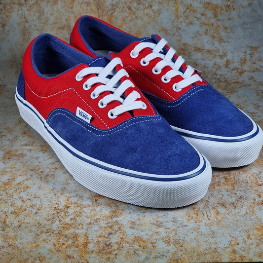 Vans Clothing & Shoes Vans Skate Era Shoes Blue / Red Robinson / Mongoose Colourway