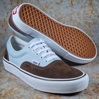 Vans Clothing & Shoes Vans Skate Era Shoes Brown / Blue SE Racing Colourway