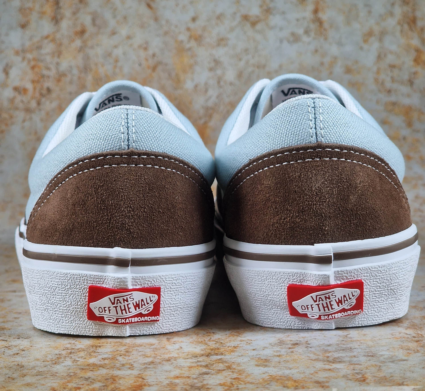 Vans Clothing & Shoes Vans Skate Era Shoes Brown / Blue SE Racing Colourway