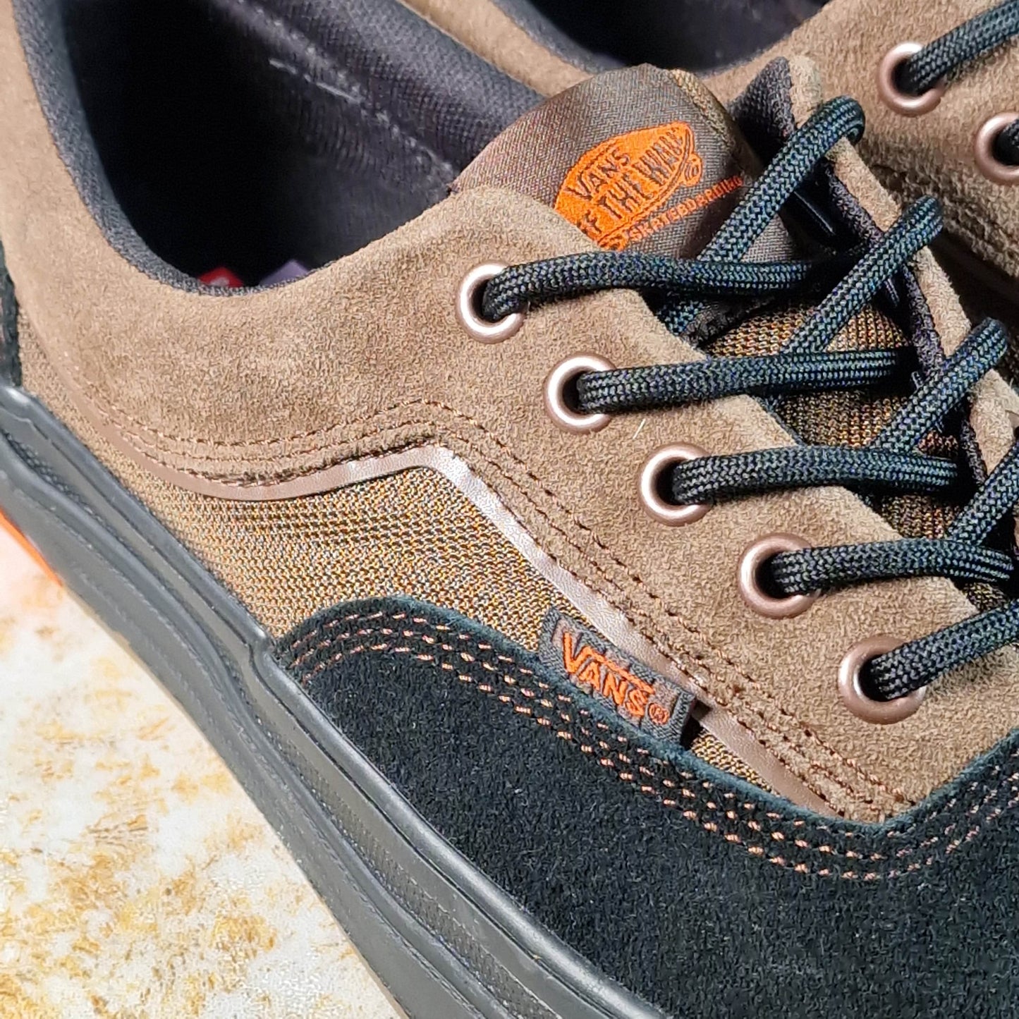 Vans Clothing & Shoes Vans Skate Era Wafflecup Shoes Black / Brown