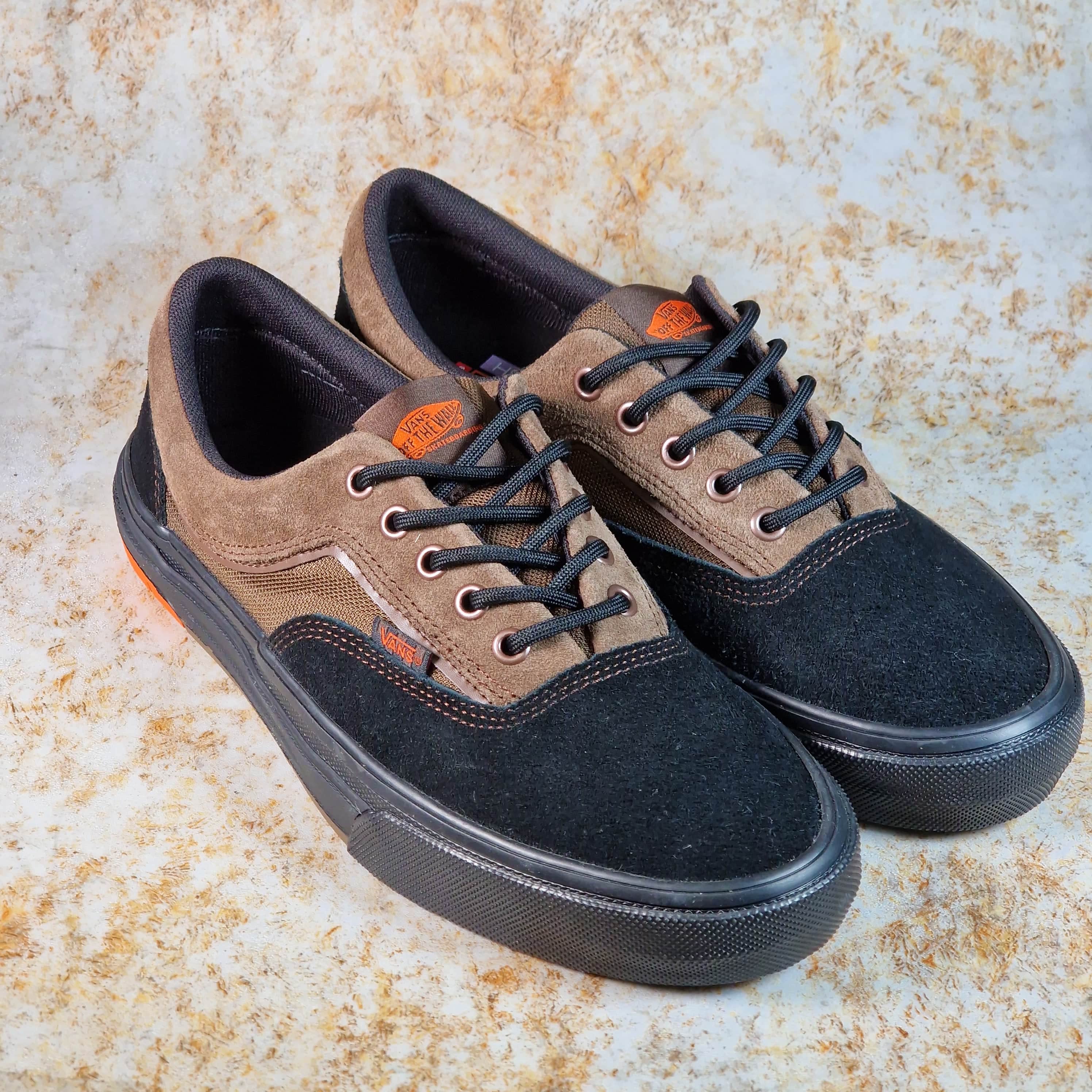Vans Skate Era Wafflecup Shoes Black / Brown | Alans BMX