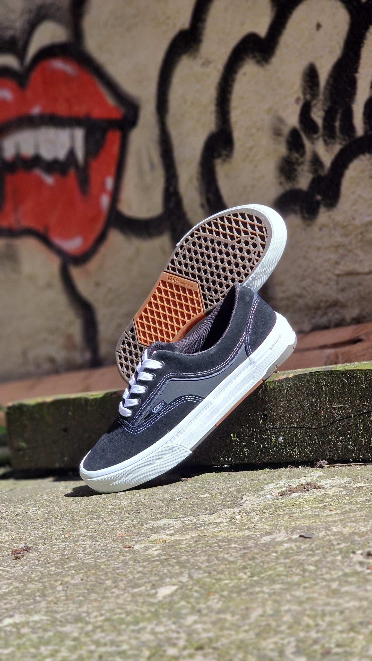 Vans Clothing & Shoes Vans Skate Era Wafflecup Shoes Black / White