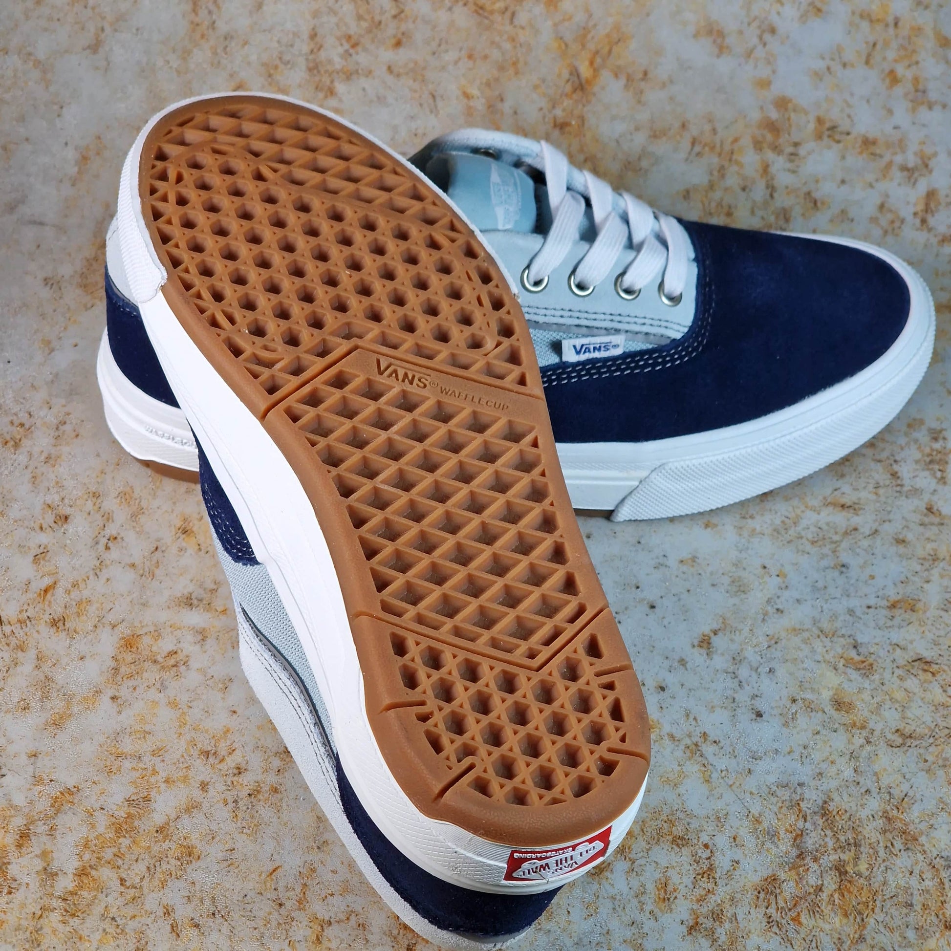 Vans Clothing & Shoes Navy/Blue Bell / UK 8 Vans Skate Era Wafflecup Shoes Navy / Blue Bell