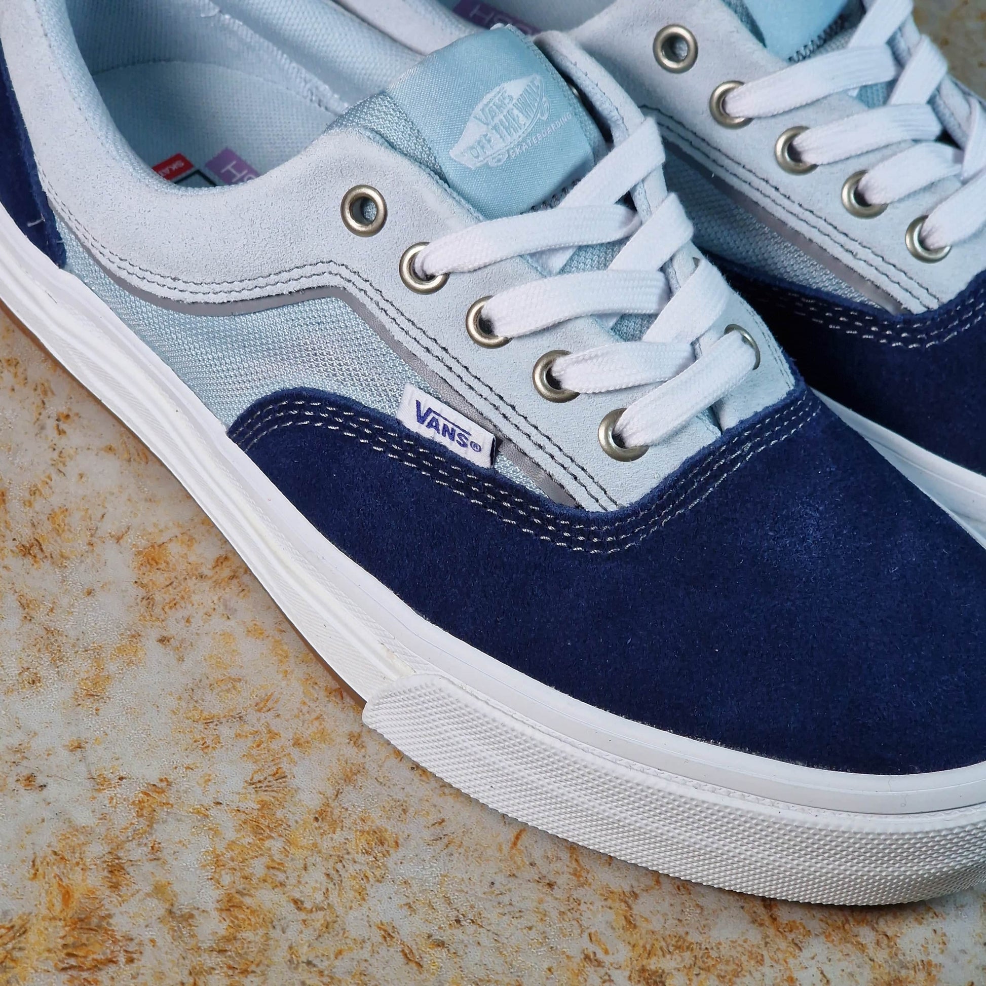Vans Clothing & Shoes Navy/Blue Bell / UK 8 Vans Skate Era Wafflecup Shoes Navy / Blue Bell