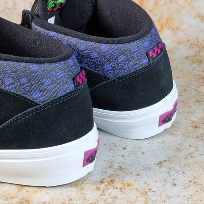 Vans Clothing & Shoes Vans Skate Half Cab Shoes Acid Airbrush / Violet Purple